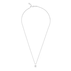 Royal Asscher Stephanie Platinum Diamond Pendant
