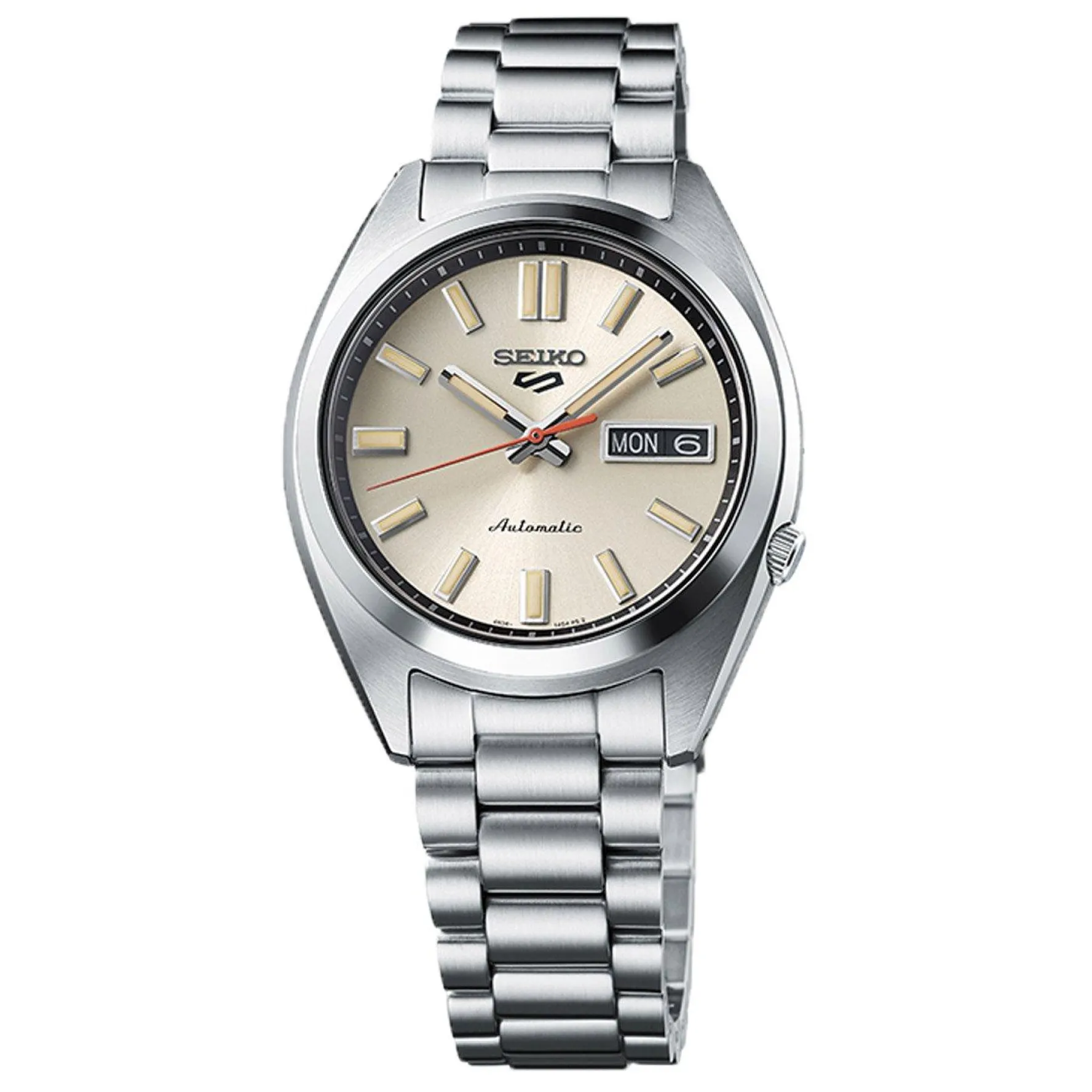 Seiko 5 Sports SNXS ‘Beige Chinos’ Classic Sports 37.4mm Automatic Men’s Watch