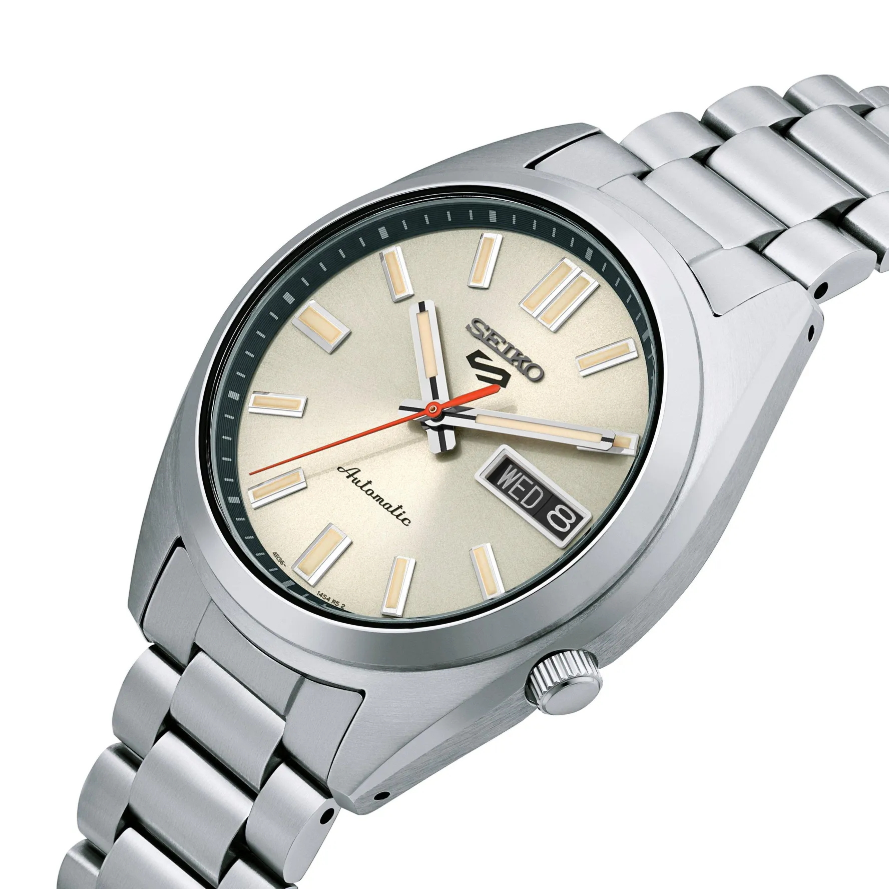 Seiko 5 Sports SNXS ‘Beige Chinos’ Classic Sports 37.4mm Automatic Men’s Watch