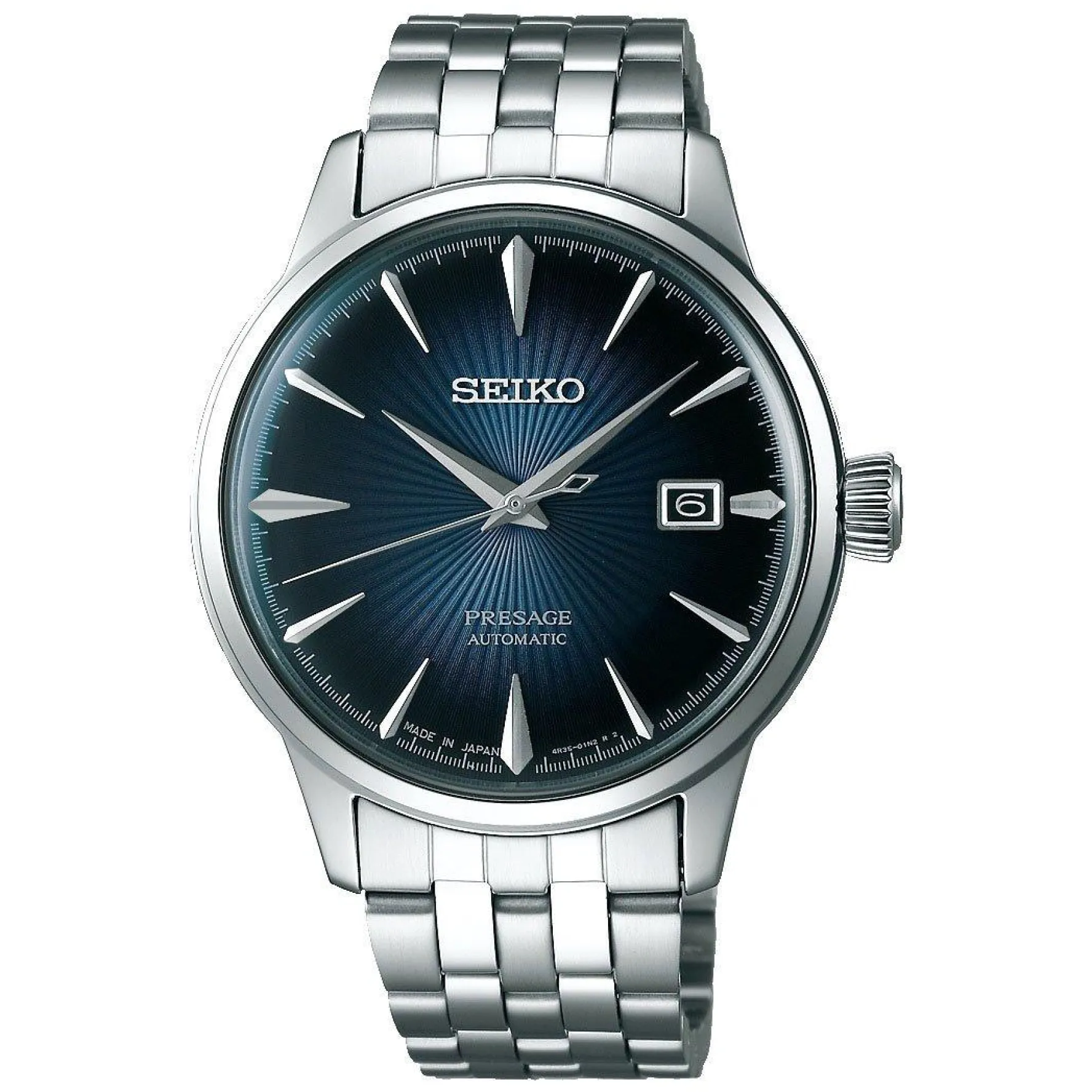Seiko Presage Cocktail Time 'Blue Moon' 40.5mm Automatic Men’s Watch