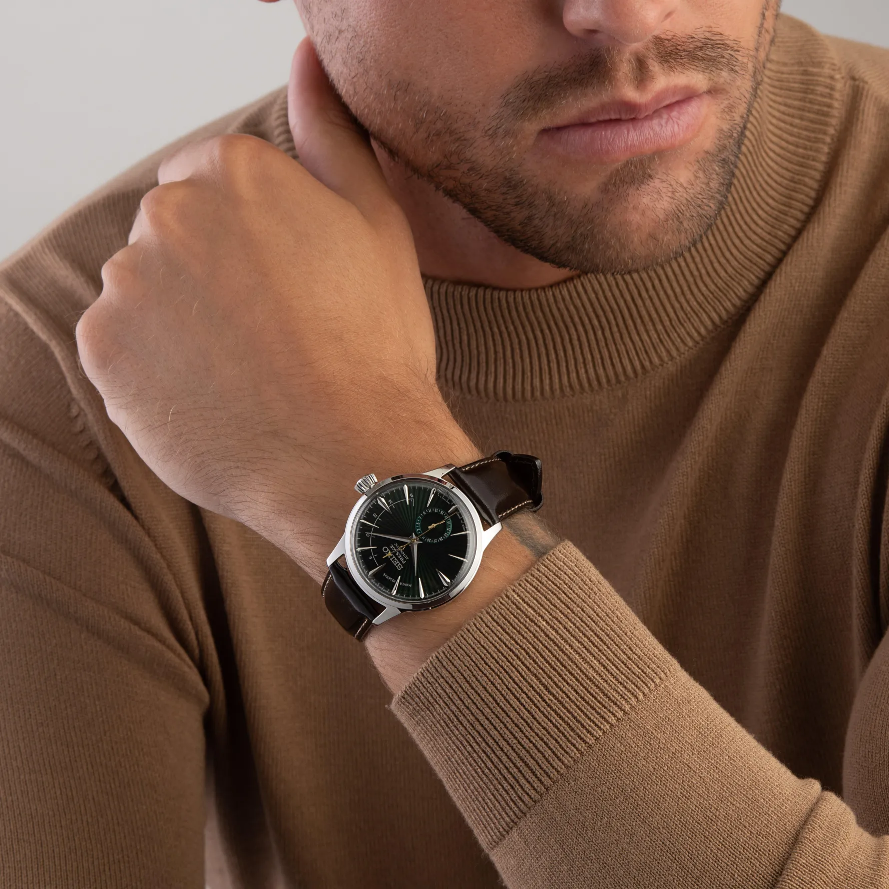 Seiko Presage Cocktail Time 'Midnight Mockingbird' 40.5mm Automatic Men’s Watch