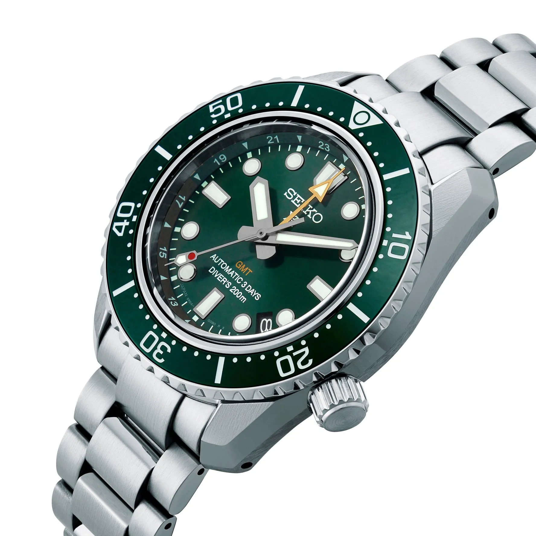 Seiko Prospex 'Marine Green' GMT 42mm Automatic Men's Watch