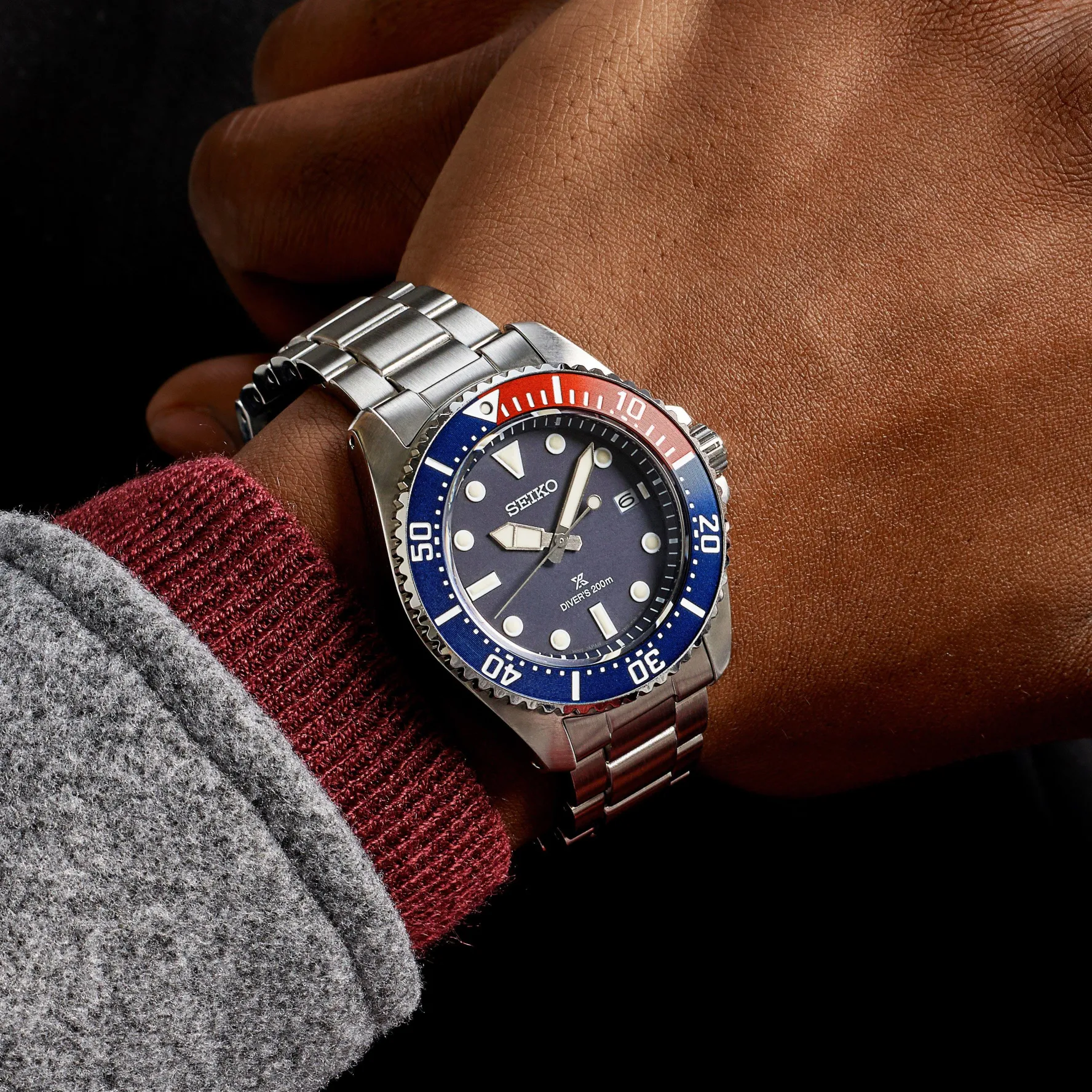 Seiko Prospex Solar Diver’s 41mm Men’s Watch