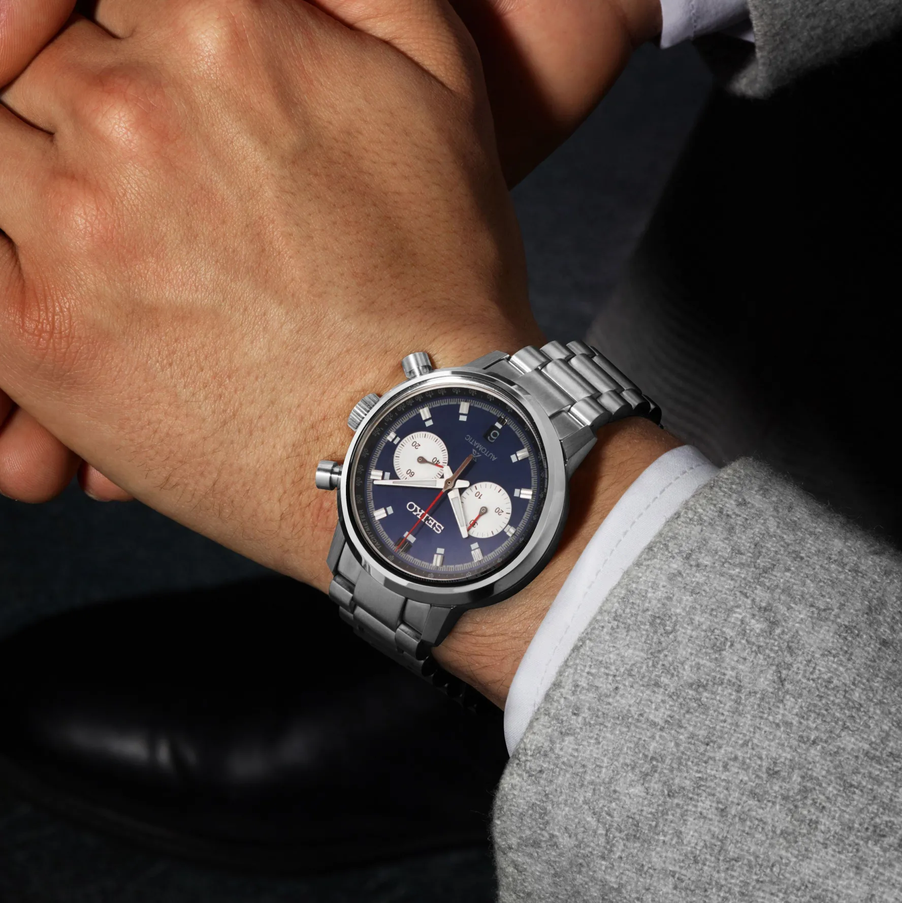 Seiko Prospex Speedtimer Mechanical Chronograph 1969 Re-Interpretation 42.5mm Men’s Watch