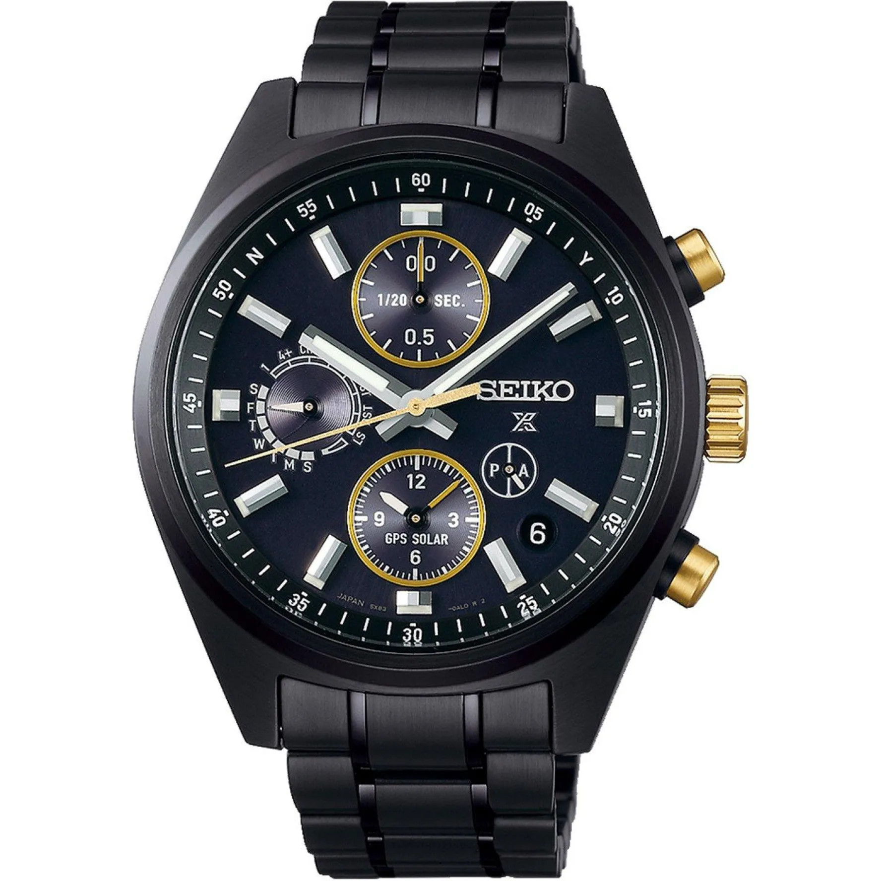 Seiko 100th Anniversary Prospex GPS Solar Chronograph Speedtimer 42mm Men’s Watch