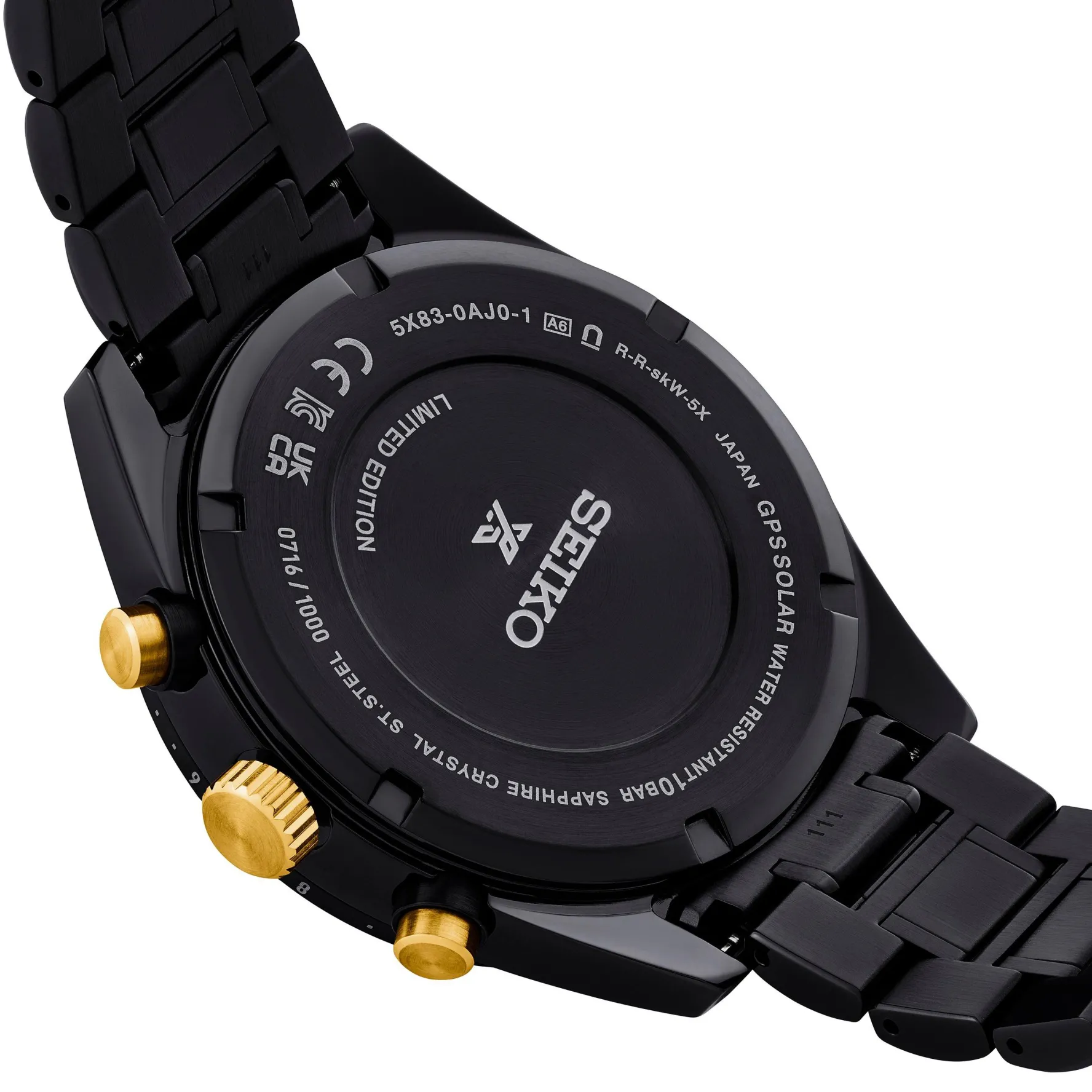 Seiko 100th Anniversary Prospex GPS Solar Chronograph Speedtimer 42mm Men’s Watch