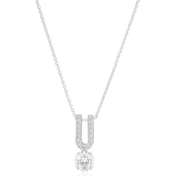 Sif Jakobs Carezza Silver Cubic Zirconia Pendant