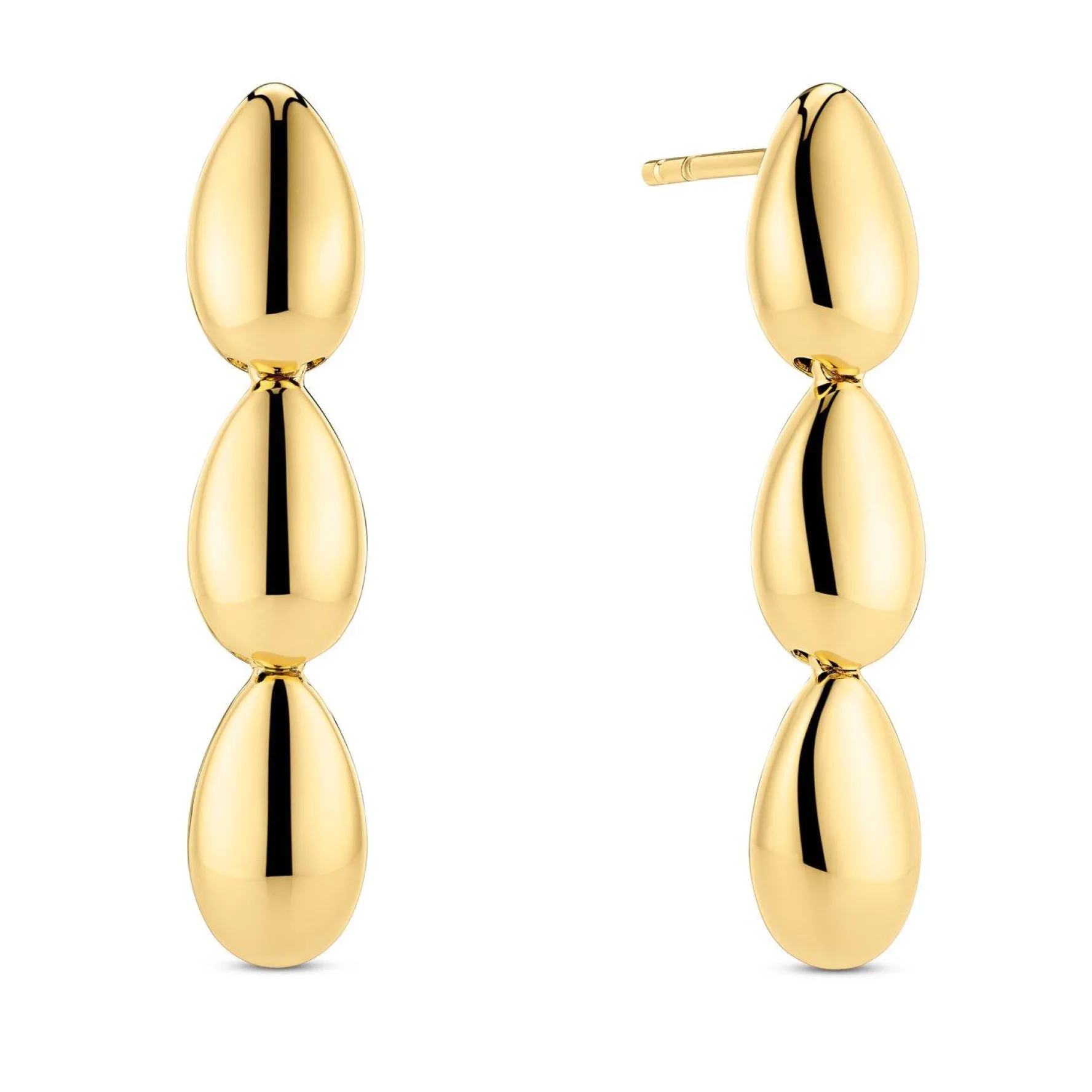Sif Jakobs Goccia Pianura 18ct Yellow Gold Plated Drop Earrings