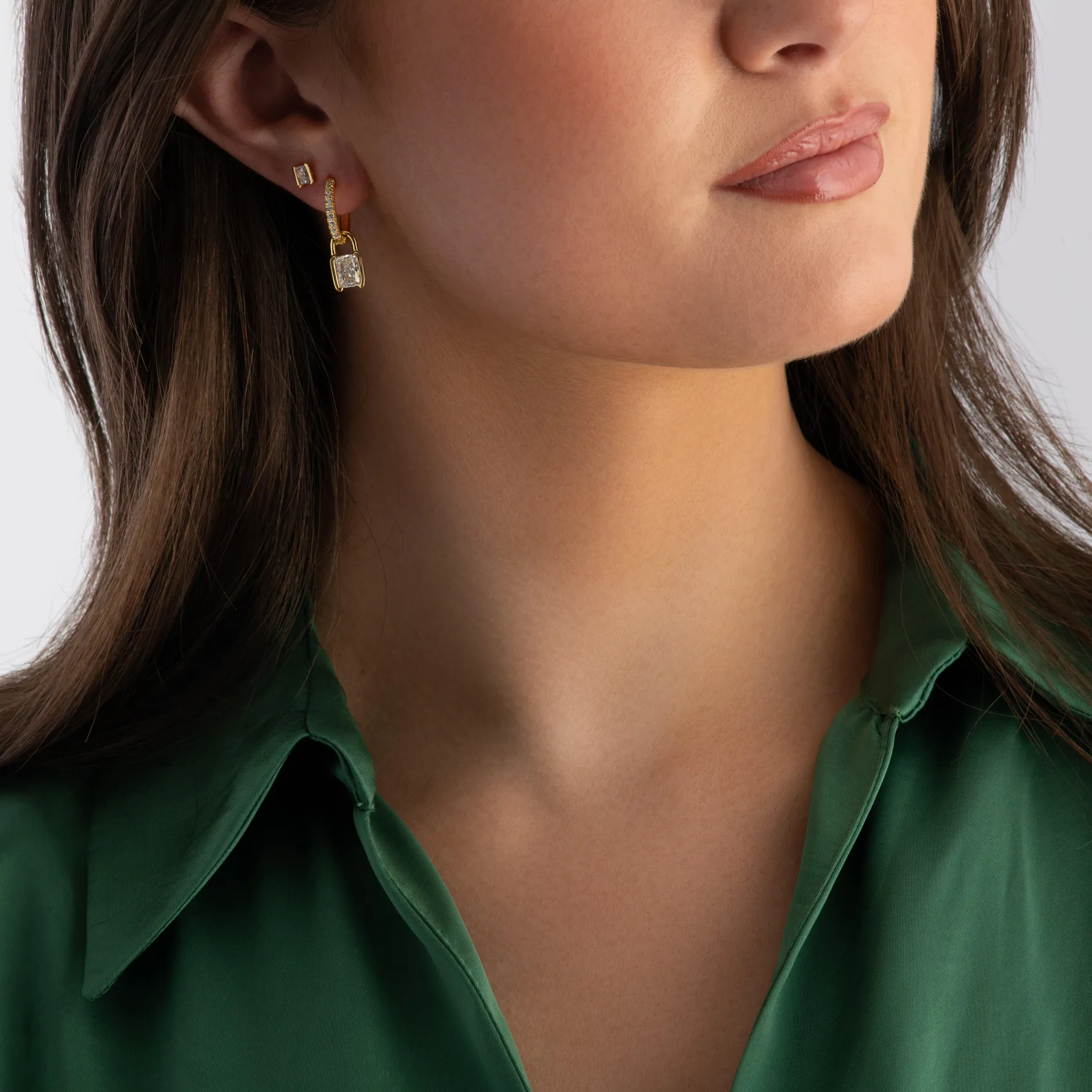 Sif Jakobs Roccanova 18ct Yellow Gold Plated Silver Drop Earrings