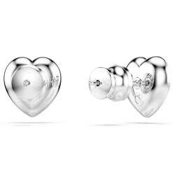 Swarovski Ariana Grande Silver Crystal Heart Stud Earrings
