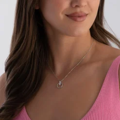 Swarovski Constella Silver Crystal Pendant