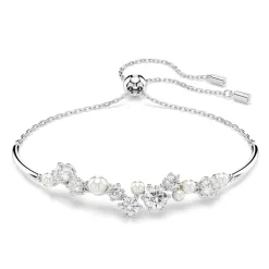 Swarovski Constella Silver Crystal Pearl Bracelet