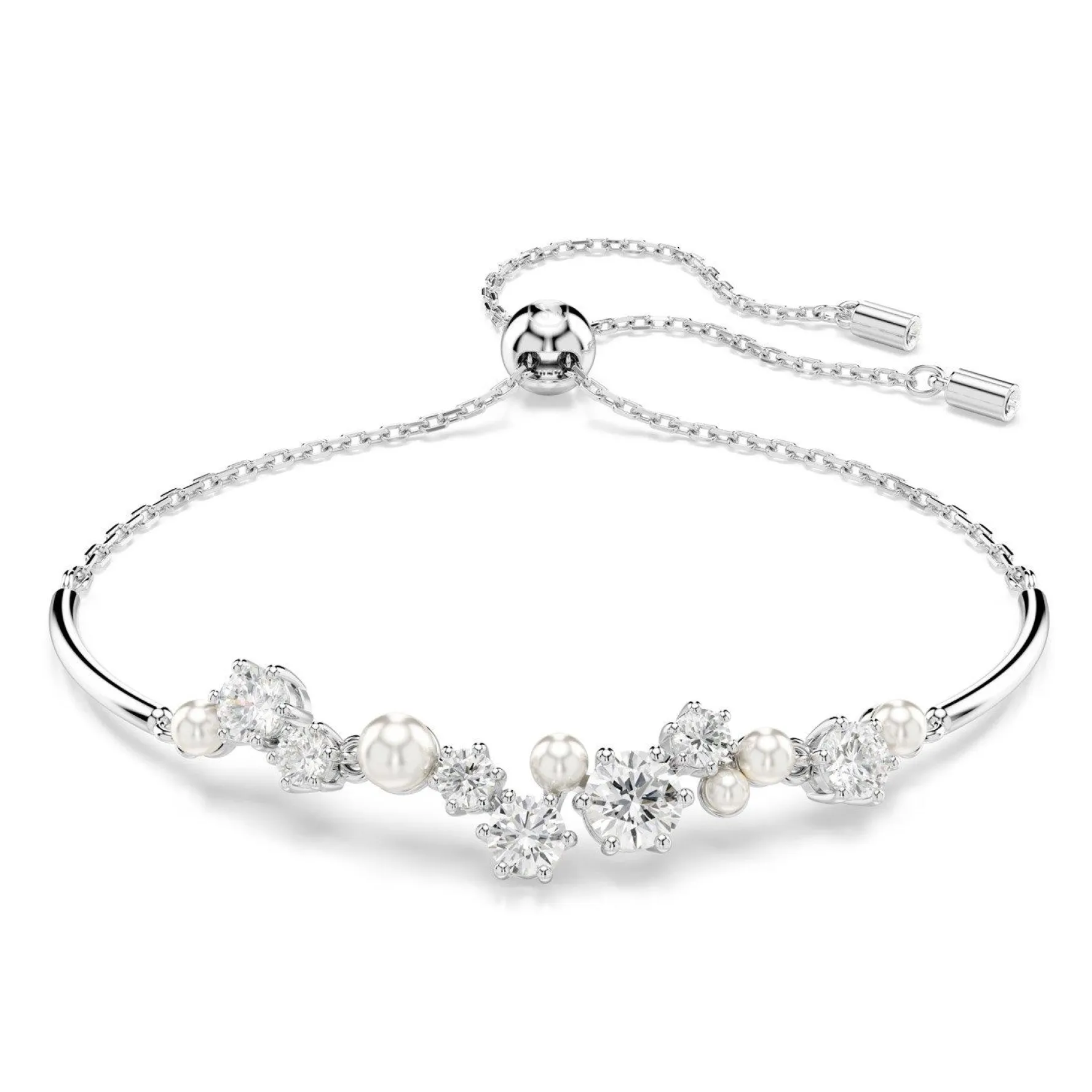 Swarovski Constella Silver Crystal Pearl Bracelet