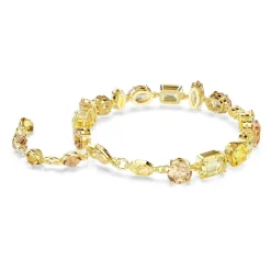 Swarovski Gema Yellow Gold Tone Crystal Bracelet