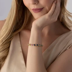 Swarovski Imber Gold Tone Multicoloured Bracelet