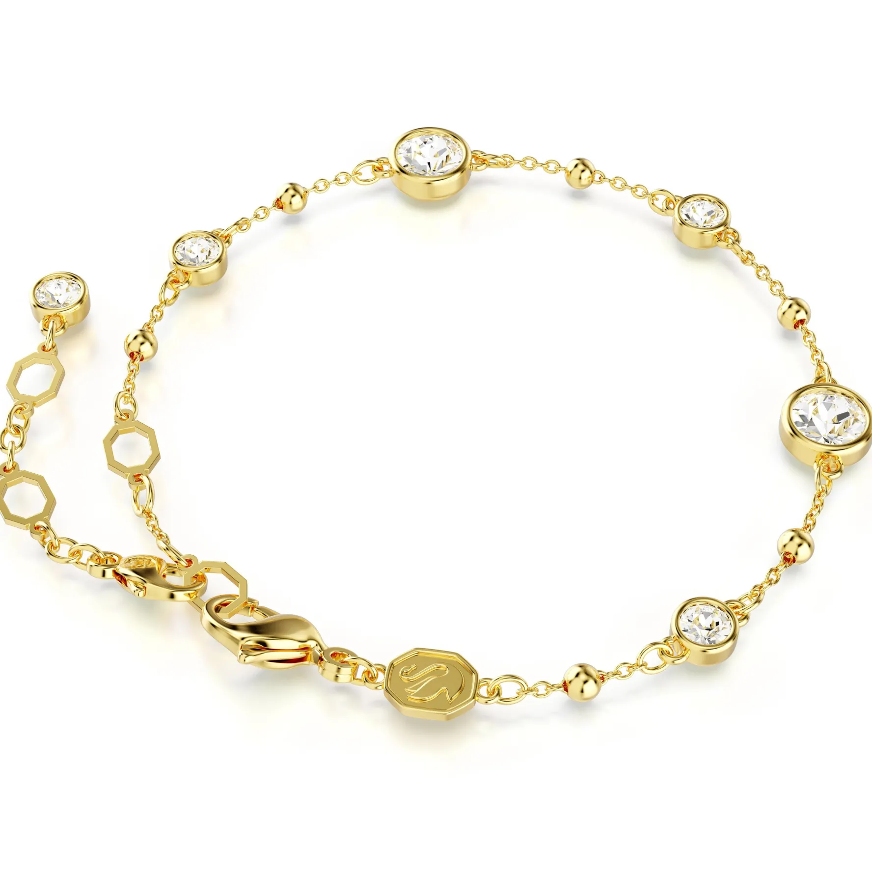 Swarovski Imber Yellow Metal Crystal Bracelet