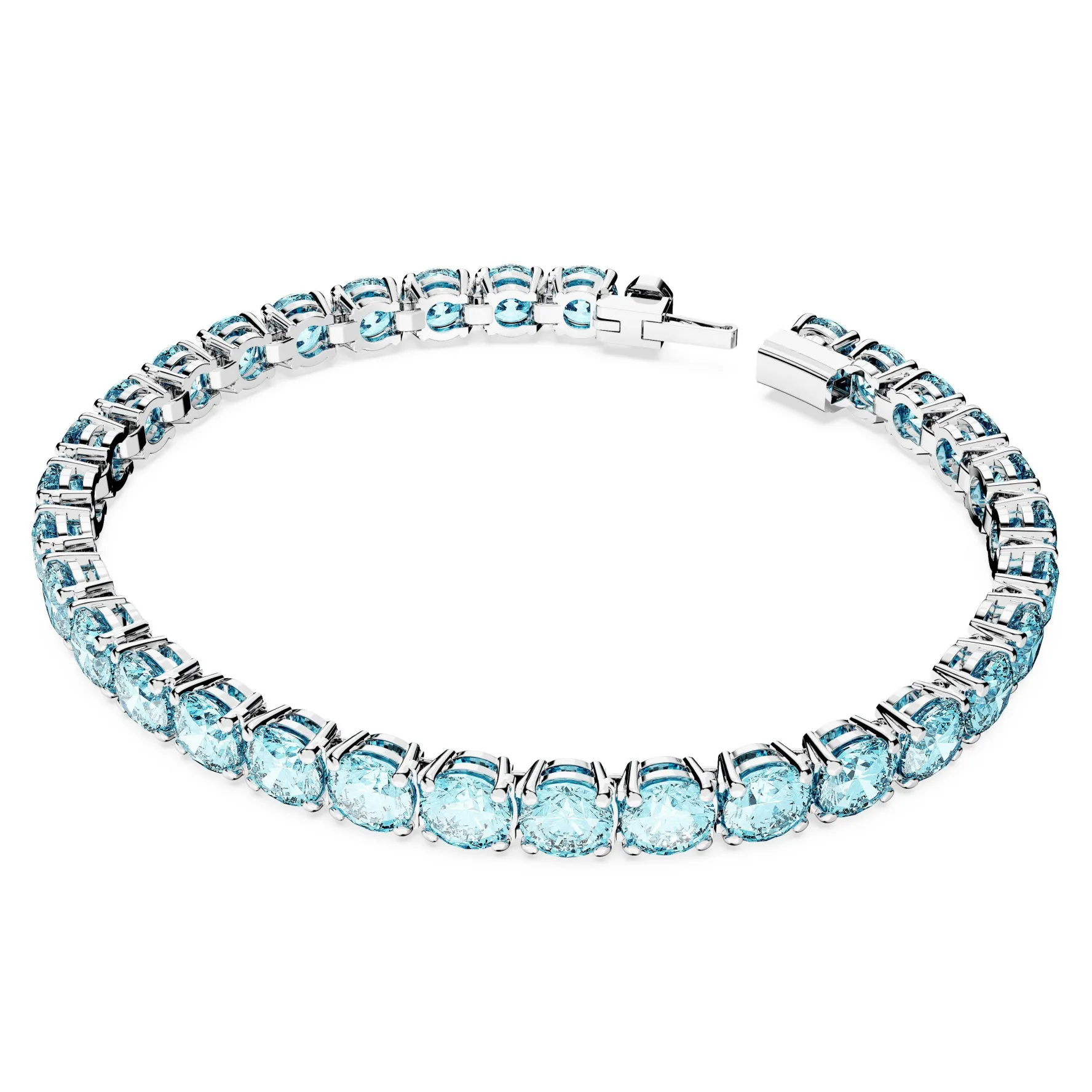 Swarovski Matrix Blue Tennis bracelet