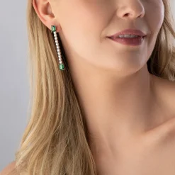 Swarovski Matrix Drop Earrings