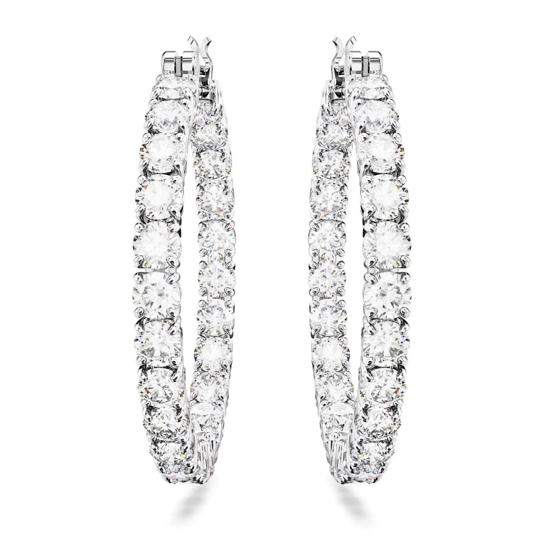 Swarovski Matrix Hoop Earrings