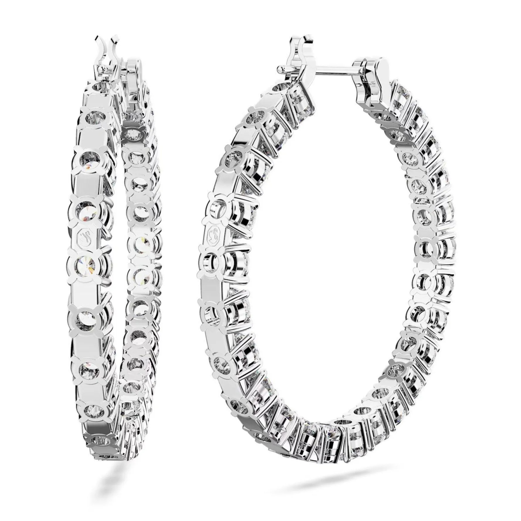 Swarovski Matrix Hoop Earrings