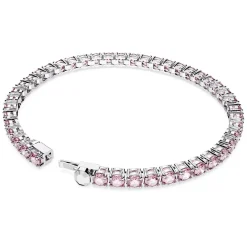 Swarovski Matrix Pink Tennis Bracelet