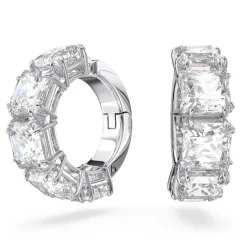Swarovski Matrix Silver Zirconia Earring Cuff