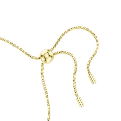 Swarovski Matrix Yellow Gold Tone Zirconia Tennis Bracelet