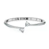 Swarovski Mesmera Attract Silver Crystal Bangle