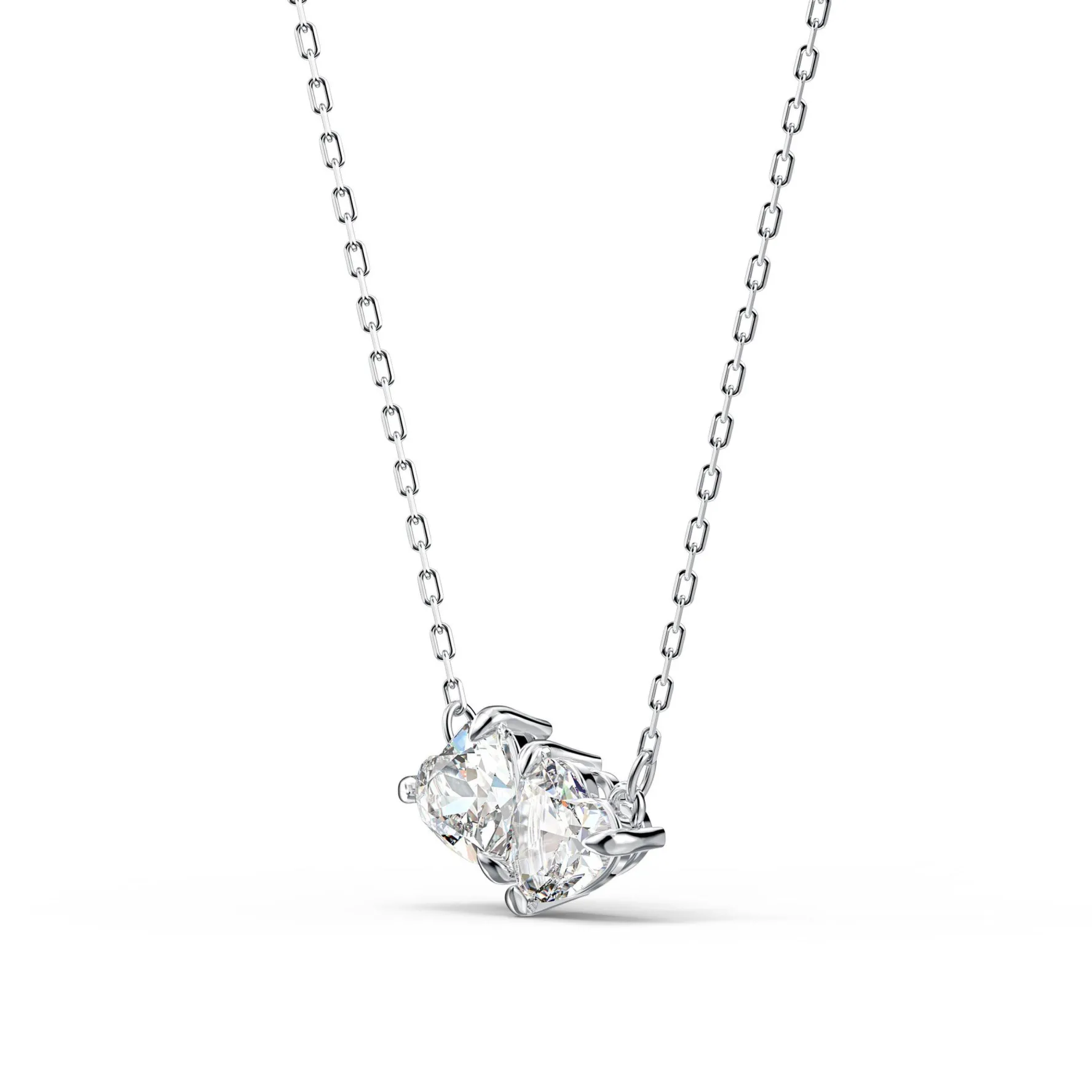 Swarovski Mesmera Attract Silver Crystal Necklace