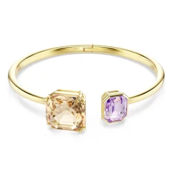 Swarovski Millenia Yellow Gold Tone Crystal Bangle