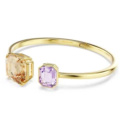 Swarovski Millenia Yellow Gold Tone Crystal Bangle