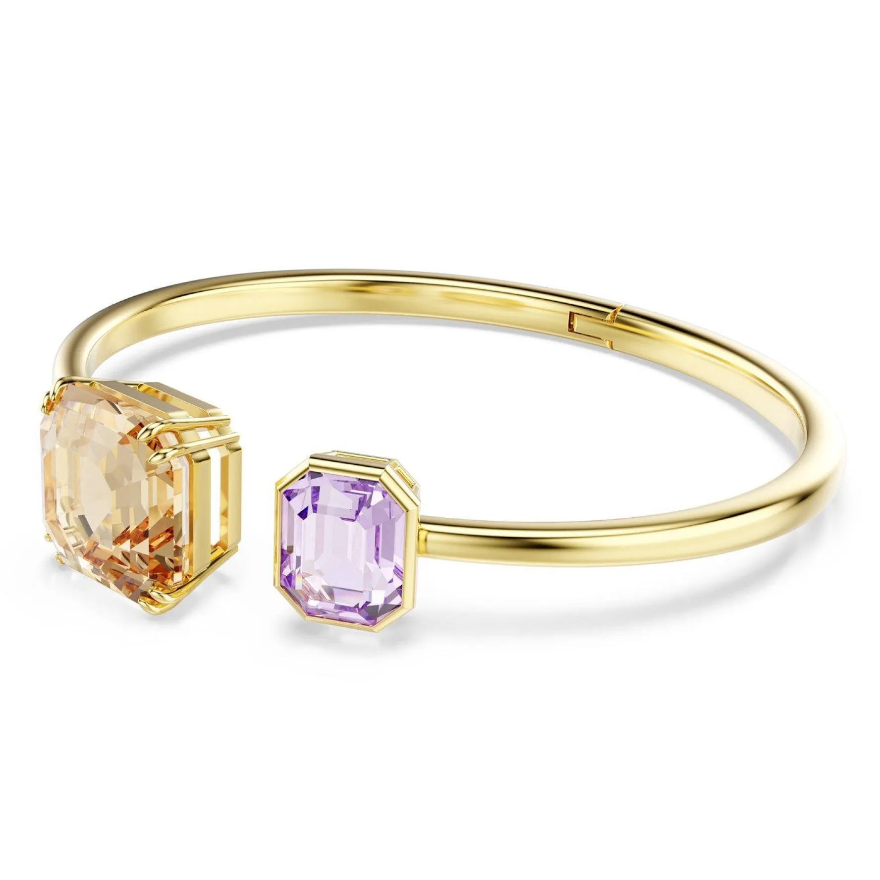 Swarovski Millenia Yellow Gold Tone Crystal Bangle