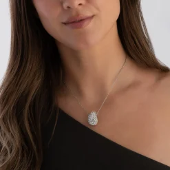 Swarovski Sublima Silver Crystal Necklace