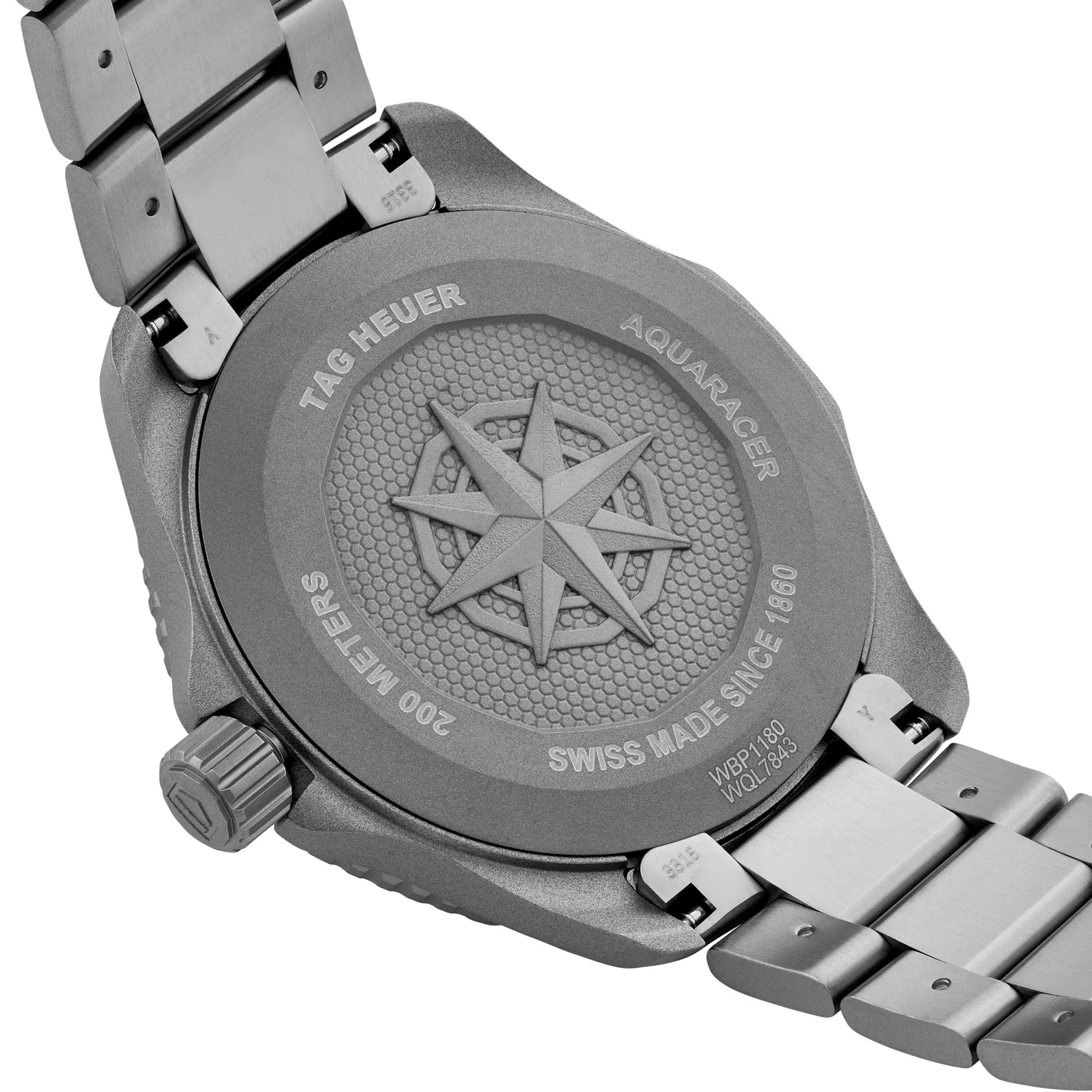 TAG Heuer Aquaracer Professional 200 Solargraph 40mm Titanium Men’s Watch