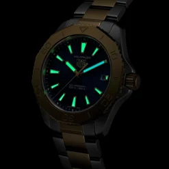 TAG Heuer Aquaracer Professional 200 Solargraph 40mm 18K Yellow Gold Men’s Watch