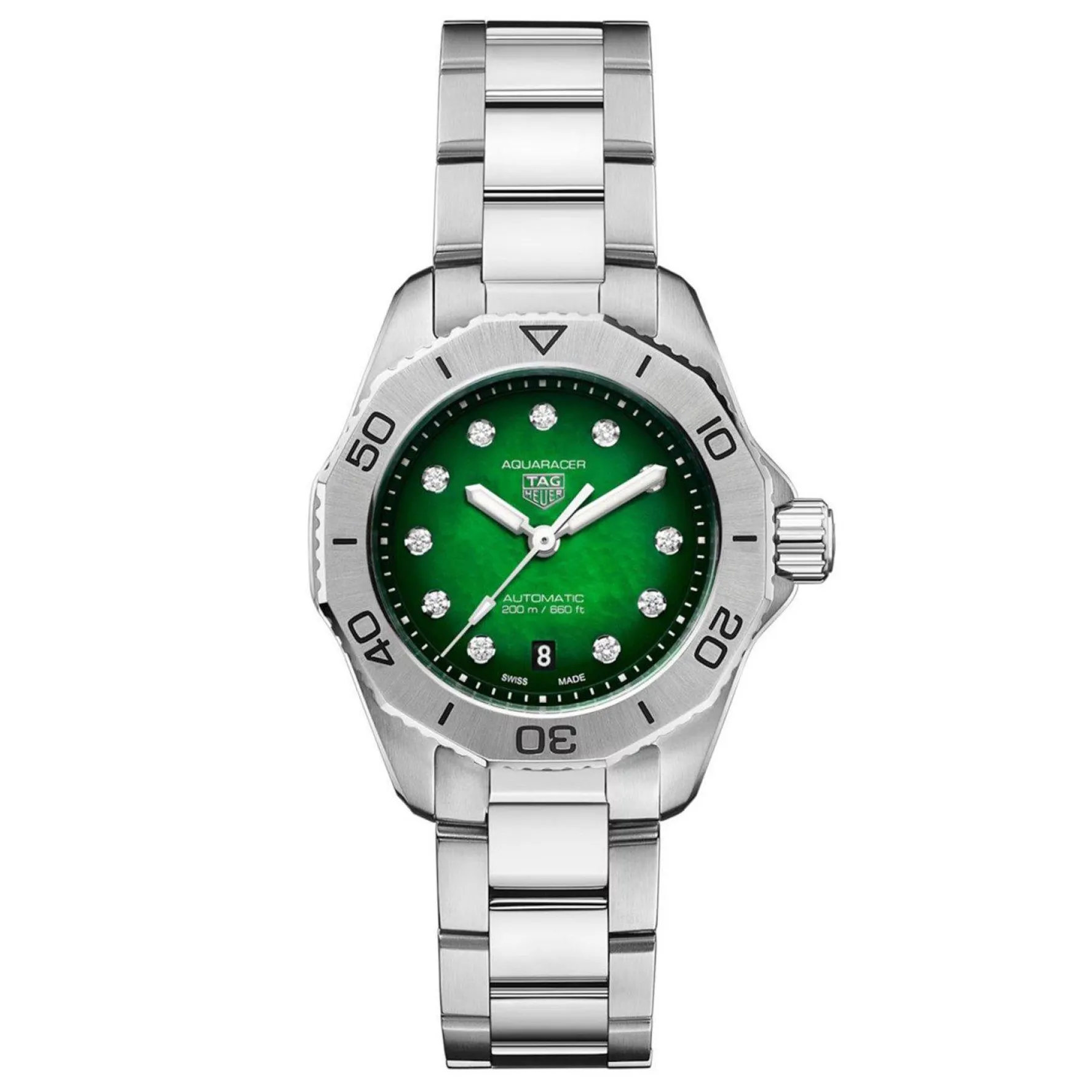 TAG Heuer Aquaracer Professional 200 30mm Diamond Automatic Ladies Watch