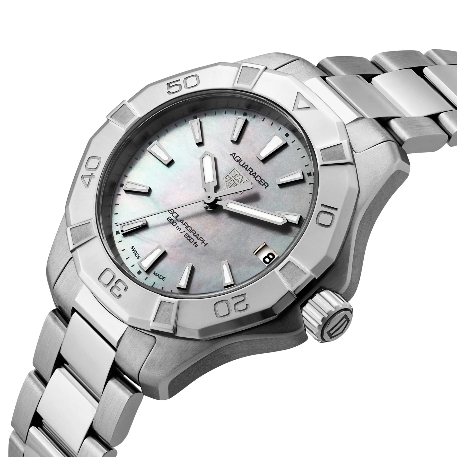 TAG Heuer Aquaracer Professional 200 Solargraph 34mm Ladies Watch