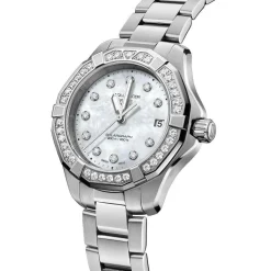 TAG Heuer Aquaracer Professional 200 Solargraph 34mm Diamond Ladies Watch