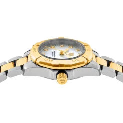 TAG Heuer Aquaracer Quartz Ladies Steel and 18K Yellow Gold Coating 27mm Watch