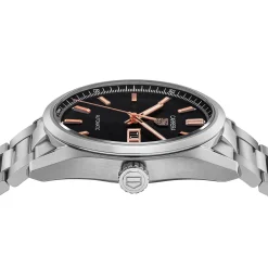 TAG Heuer Carrera Calibre 5 Automatic Mens Black Steel Watch