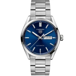TAG Heuer Carrera Calibre 5 Automatic Mens Blue Steel Watch