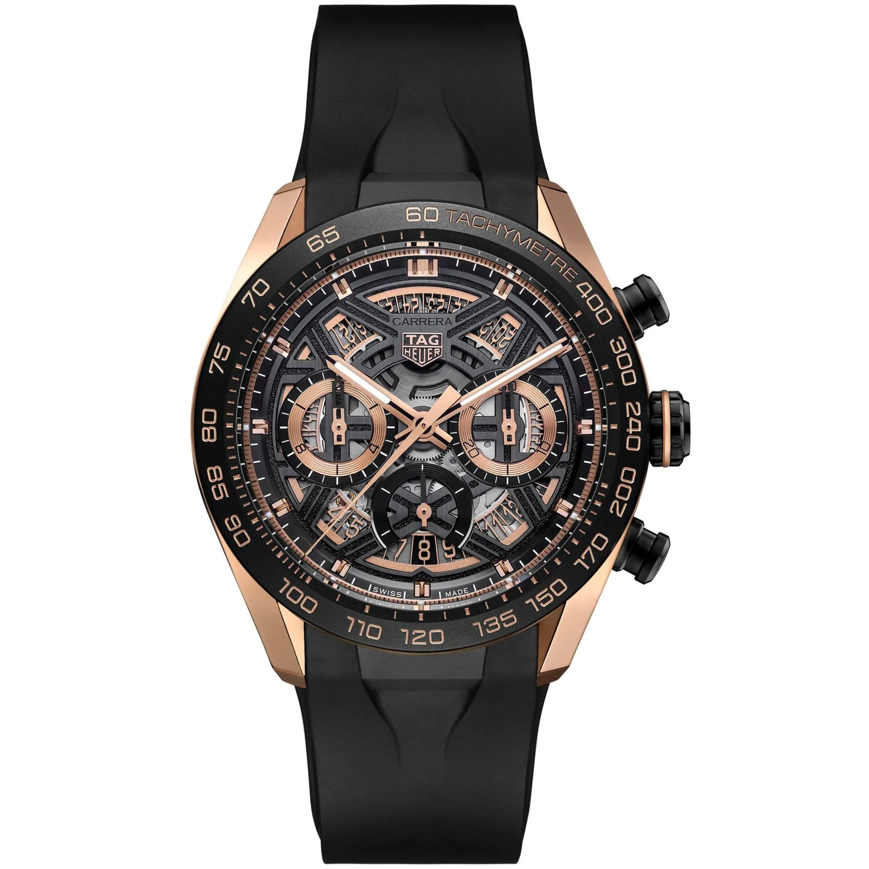 TAG Heuer Carrera Chrono Extreme Sport 44mm 18K Rose Gold Automatic Watch