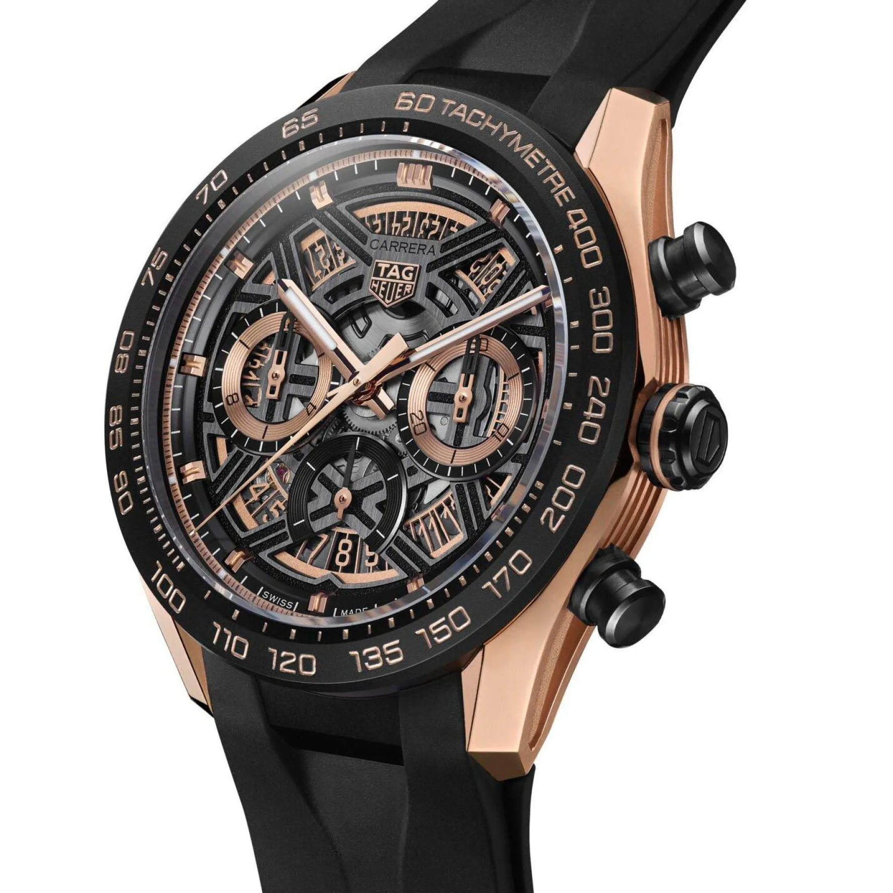 TAG Heuer Carrera Chrono Extreme Sport 44mm 18K Rose Gold Automatic Watch