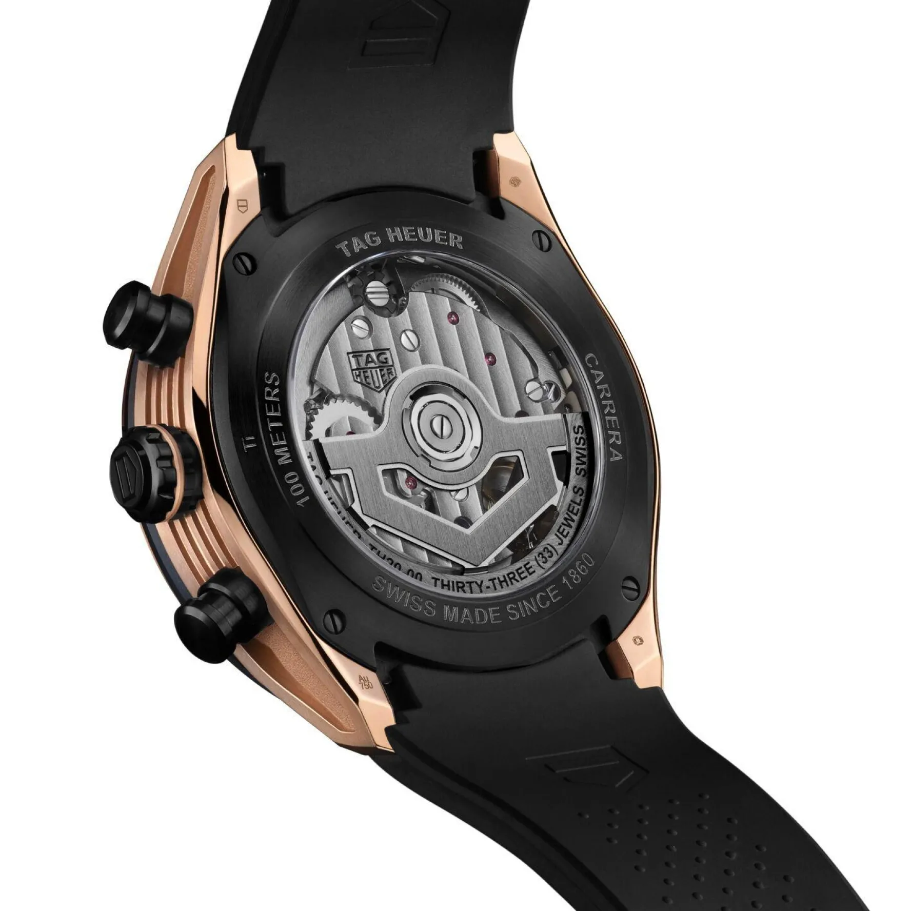 TAG Heuer Carrera Chrono Extreme Sport 44mm 18K Rose Gold Automatic Watch
