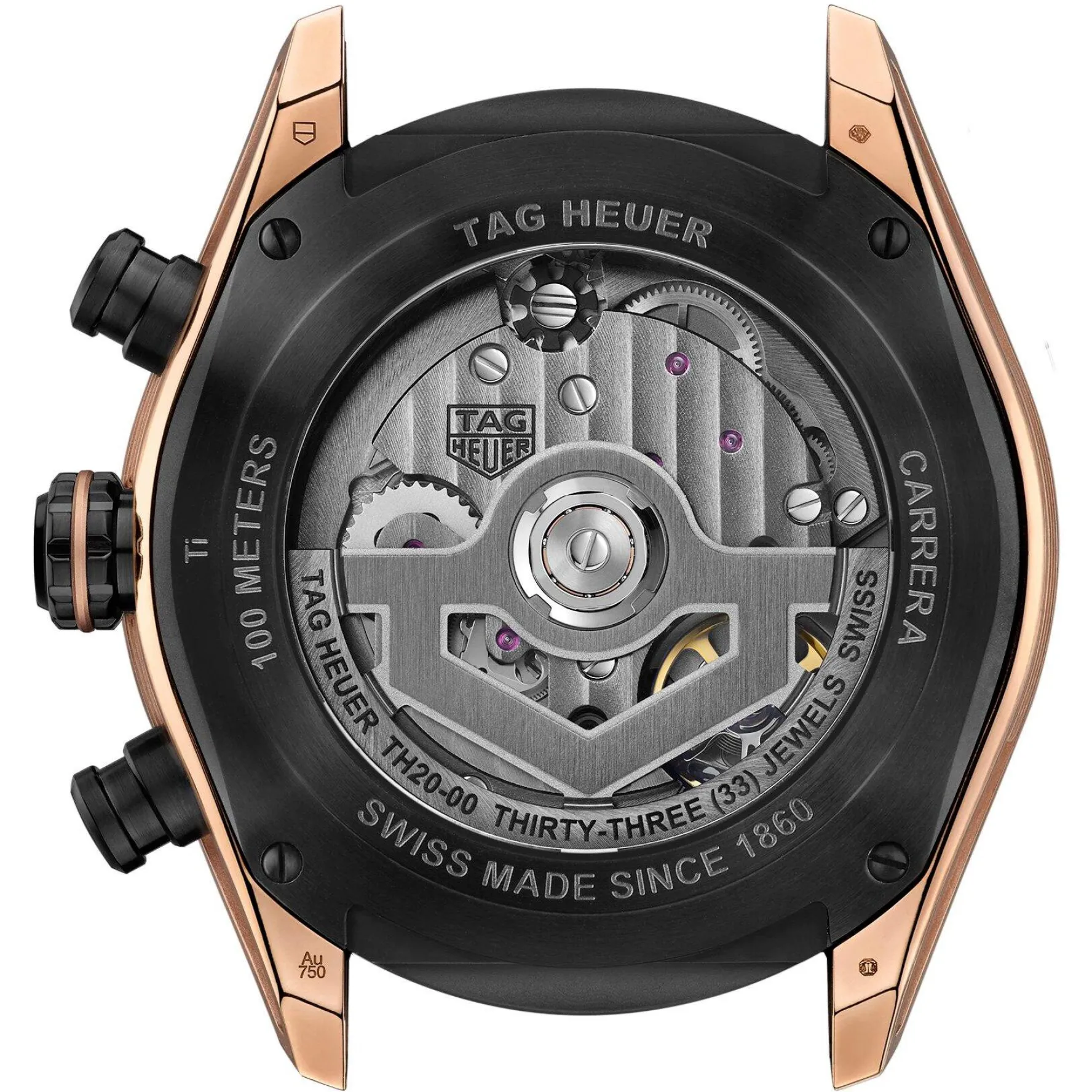 TAG Heuer Carrera Chrono Extreme Sport 44mm 18K Rose Gold Automatic Watch