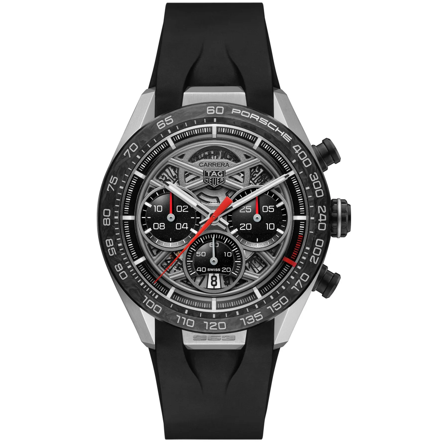 TAG Heuer Carrera Chronograph X Porsche 963 44mm Automatic Watch