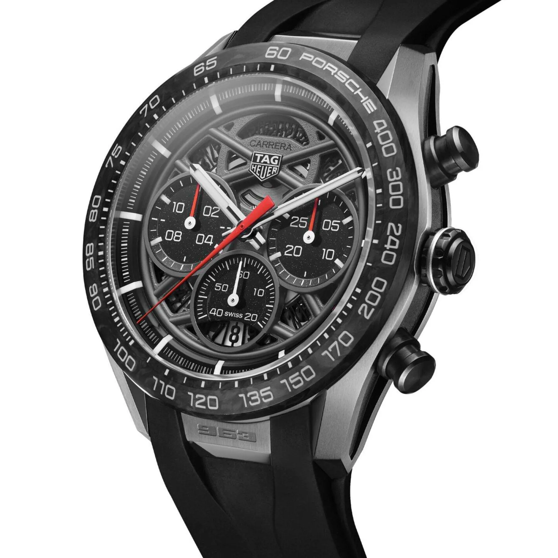 TAG Heuer Carrera Chronograph X Porsche 963 44mm Automatic Watch