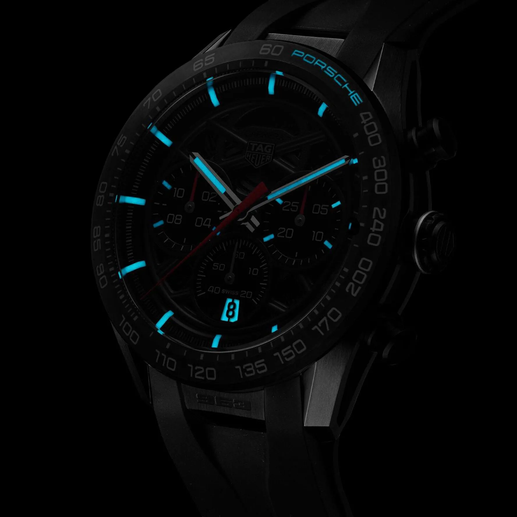 TAG Heuer Carrera Chronograph X Porsche 963 44mm Automatic Watch