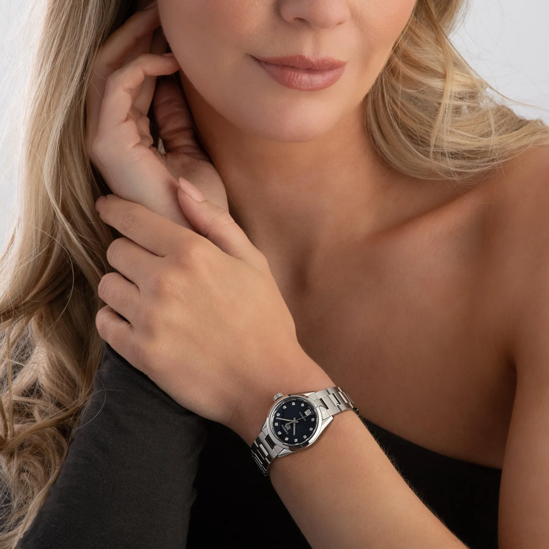 TAG Heuer Carrera Date 29mm Diamond Automatic Ladies Watch