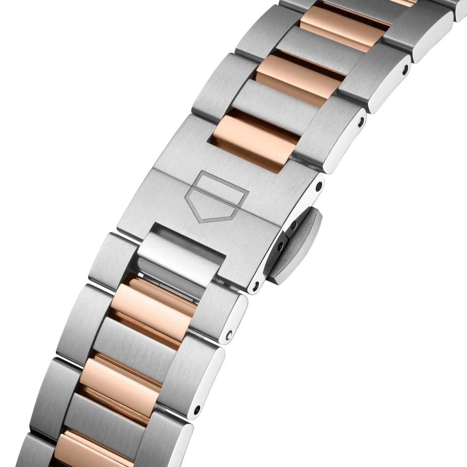 TAG Heuer Carrera Date 36mm Stainless Steel and 18K Rose Gold Diamond Automatic Ladies Watch